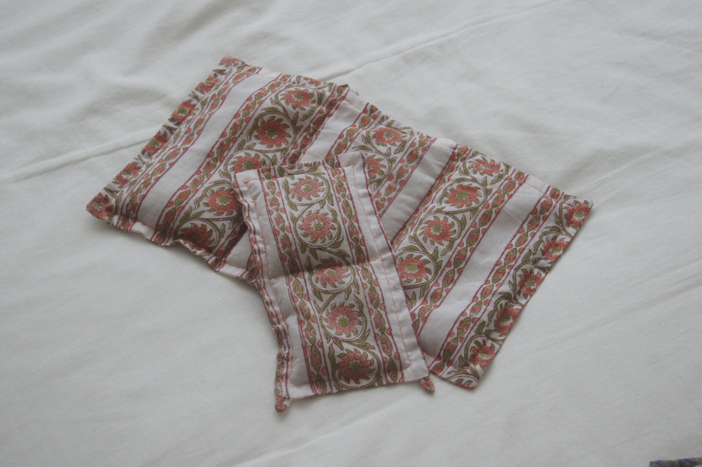 MOI Organic Rice Pack & Eye Pillow (Orange flower)