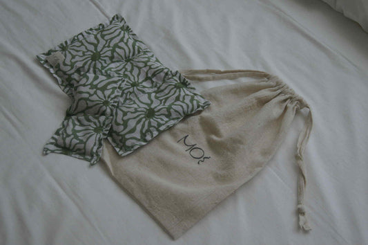 MOI Organic Rice Pack & Eye Pillow＆drawstring bag